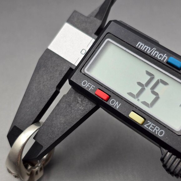 VTG Sterling Silver Citrine & Marcasite Cathedral Ring Size 6.5 Signed “A” 6.67g - Picture 9 of 13